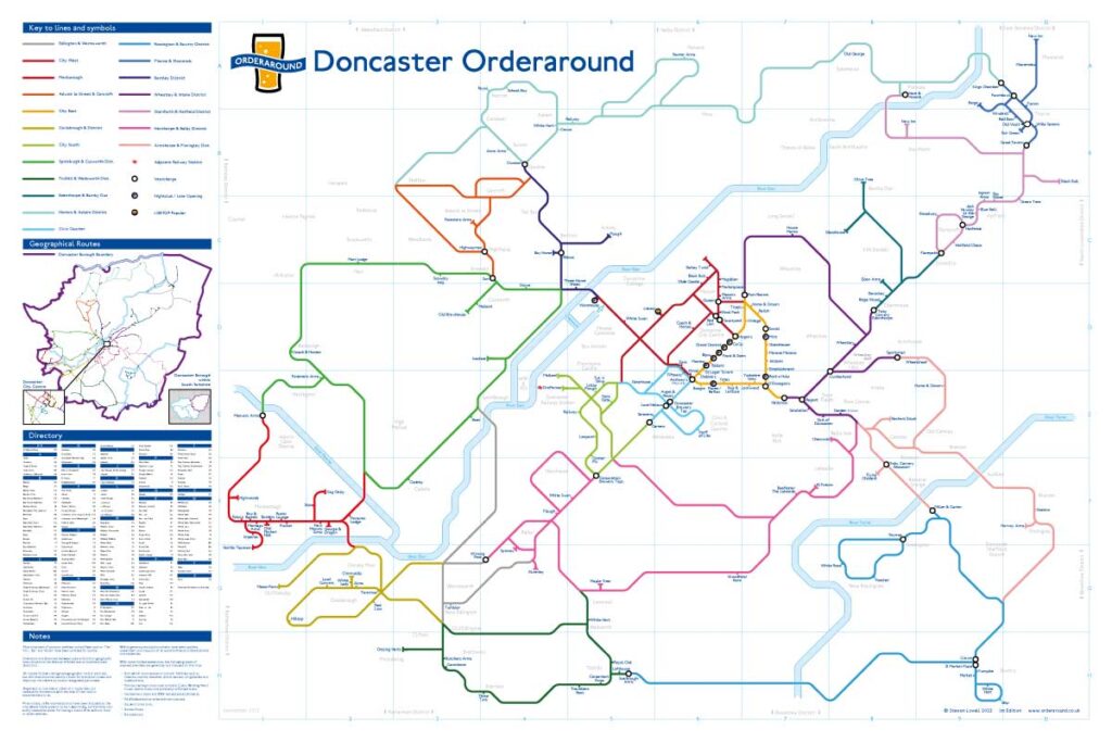 Doncaster Map
