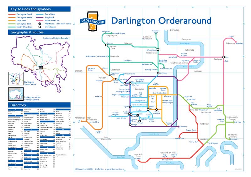 Darlington Map