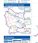 After the main map is done, there's the directory and geographic map to sort out. The map used for plotting the places is repurposed for this and I think it's nice to see how the geometric map relates to the real geography.