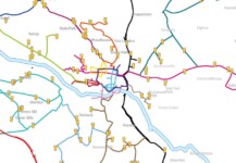 One of many iterations of pub plotting on maps.